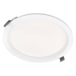 Ledvance LED Downlight Comfort Opaal Wit 42W/36W/30W 5000lm/4200lm/3600lm 100D - 930-940 CCT |Zaagmaat 250mm - IP44 - Beste Kleurweergave