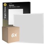 Voordeelpak 6x Bright Choice LED Paneel Backlit 36W 3600lm - 865 Daglicht | 60x60cm - UGR <22
