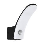 Eglo Wandlamp Fiumicino Buitenverlichting Aluminium Zwart 11.5W 1200lm - 830 Warm Wit