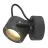 SLV Sitra 360 Wand en Plafondlamp Aluminium Grijs | Buitenverlichting - IP44 - Geschikt voor 1x GX53 