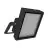 Ledvance LED Floodlight High Mast Aluminium Zwart 470W 70000lm 30D - 757 Koel Wit | IP66 - Symmetrisch - Excl. Driver