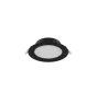 Noxion LED Downlight Hera Plat Inbouw Zwart 9W 900lm 80D - 827-830-840 CCT | 132mm - Zaagmaat 120mm