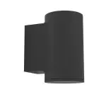 Eglo Wandlamp Izzalini Buitenverlichting Staal Zwart 2.8W 250lm - 830 Warm Wit | Geschikt voor GU10